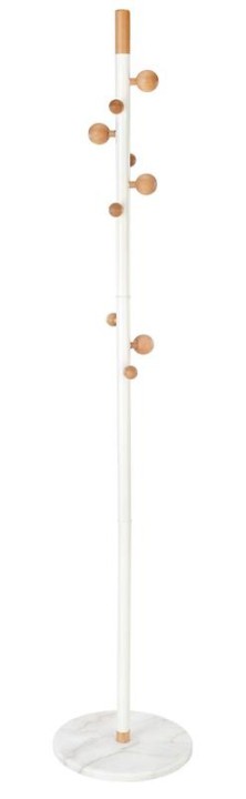 Вішак W-65 HALMAR Натуральний / Білий